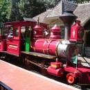 Canadians Guide to Disneyland Riding the Lilly Belle Caboose